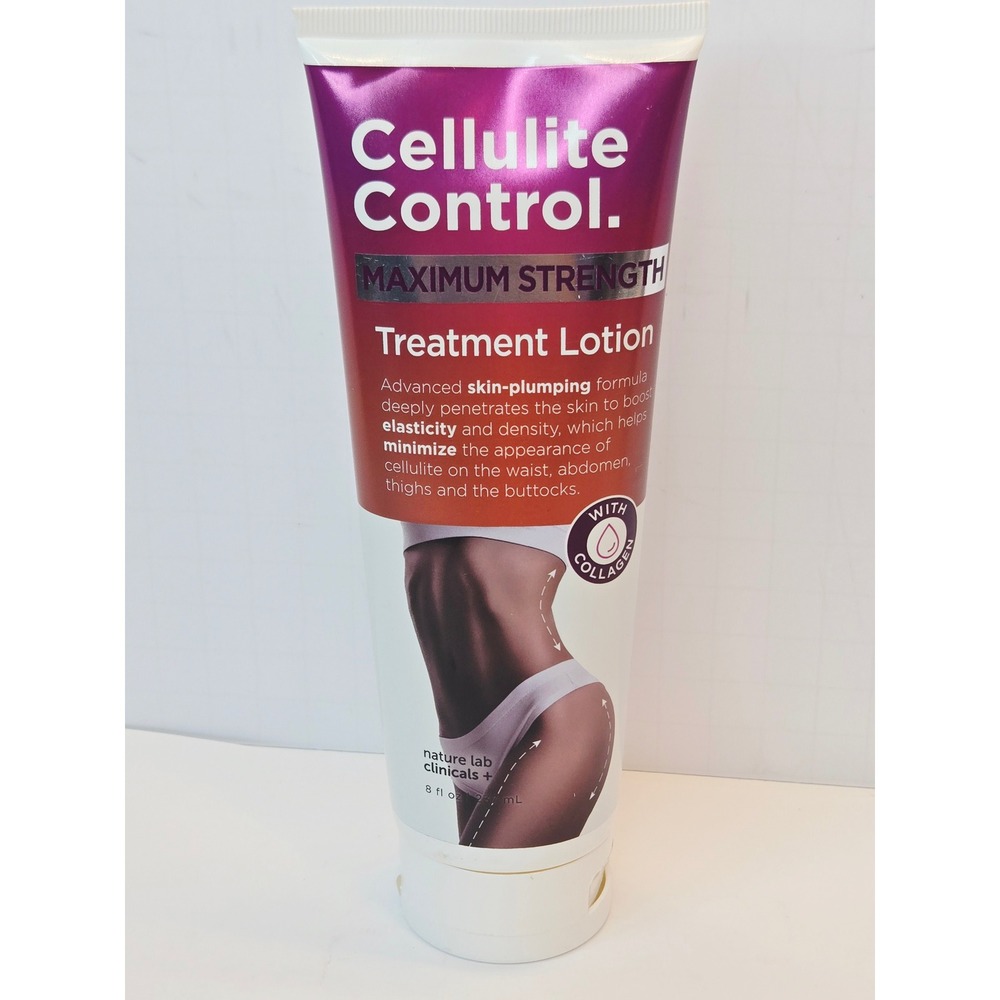 Nature Lab Clinicals Cellulite Control Maximum Strength Treatment Lotion 8oz NEW